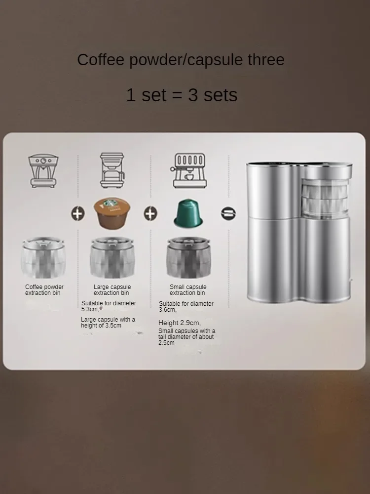 Supor Italian Semi-automatic Coffee Machine Home Small Mini Portable Espresso American Fancy Coffee Road Camp 220V 3