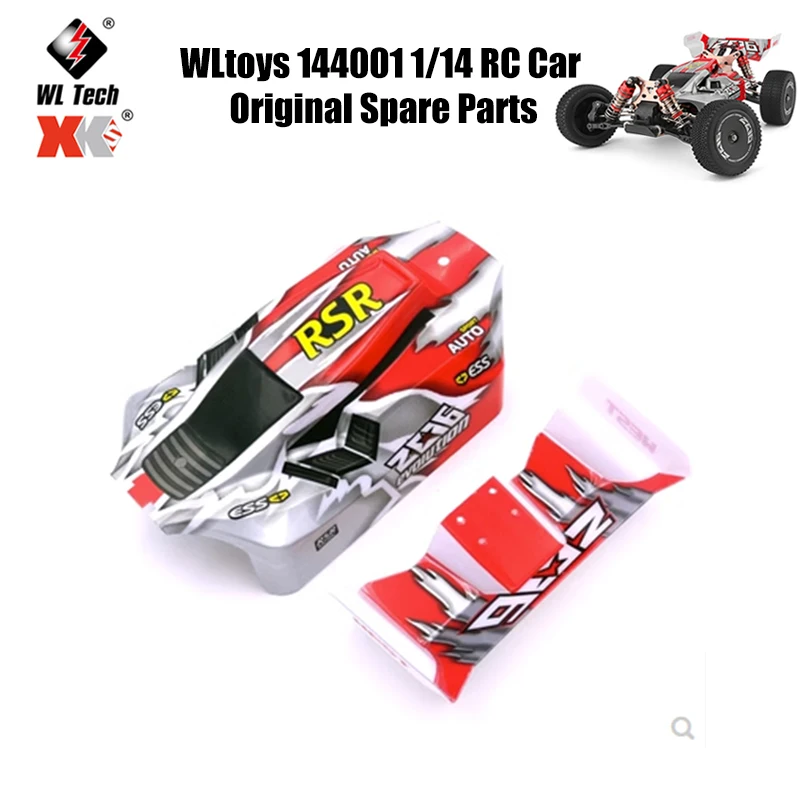 

WLtoys 144001 1/14 RC автомобиль оригинальные запасные части 144001 автомобильный корпус красный зеленый автомобильный Корпус Запасные части