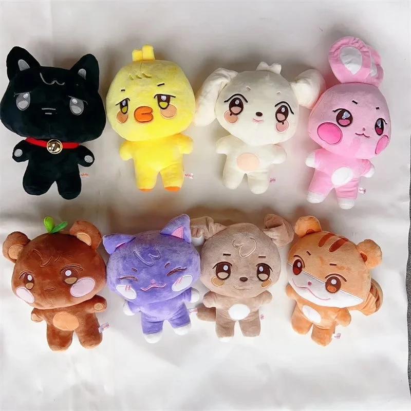 

10/30cm ATEEZ Store Doll Aniteez Cartoon Kawaii Keychain Stuffed Animals Plushies Toy Korean Room Decor Decorative Gifts