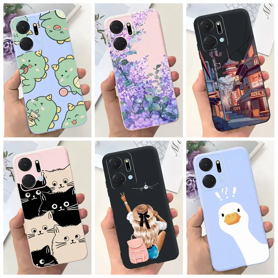 Cute Duck Dinosaur Soft Case Cover | Enhanced Protection Bumper