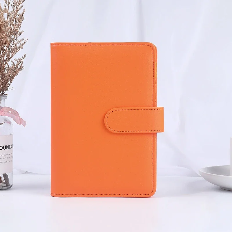 Macaroon Series 18-Color Leather Binder Notebook Cover