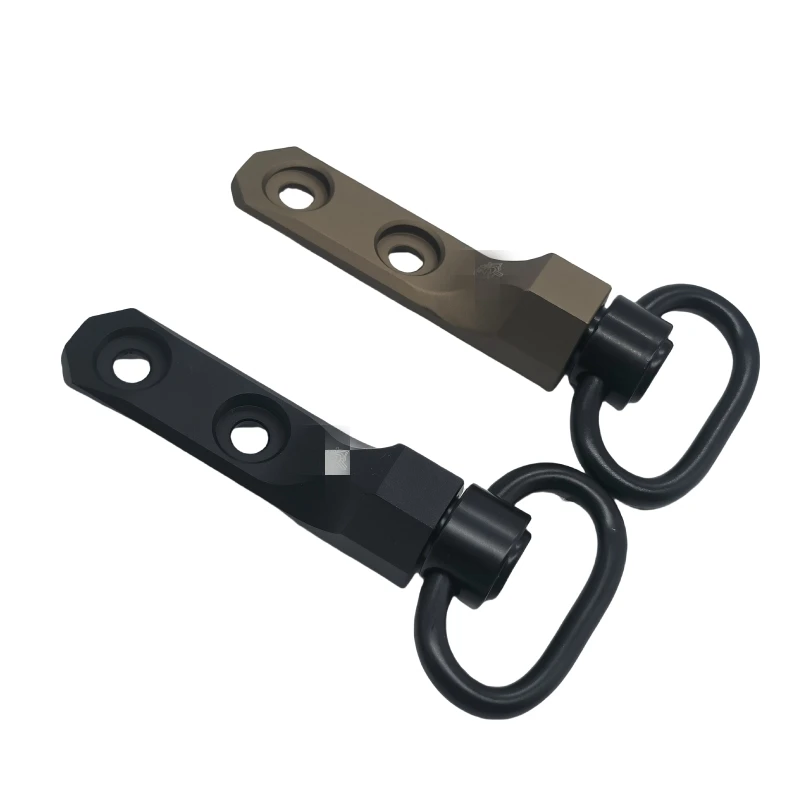 New CNC Tactical KAC Metal M-LOK QD Sling Mount, Low Profile with 1.25 QD sling