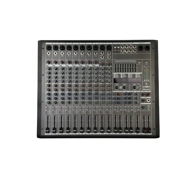 ARD12 * 2 8 모노 스테레오 채널, 24 비트 더블 이펙트, 64GB MP3 녹음 전원 믹서