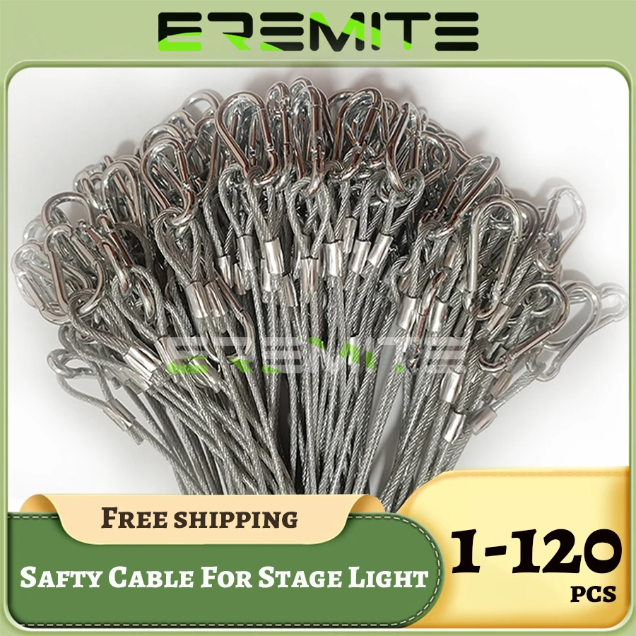 1-120-Cables-Free-Shipping-Safety-Cable-Steel-Wire-Stage-Light-Safety ...