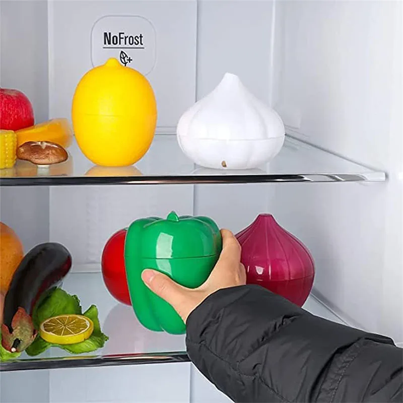 Plastic PP Fruit and Vegetable Fresh-keeping Box Garlic Onion Lemon Fresh-keeping Sealed Box Green Pepper Apple Storage Bowl kitchen storage box rice storage box food storage pots food storage container food storage can food storage box storage box