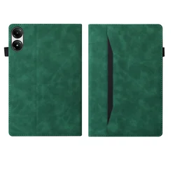 Luxury PU Leather Wallet Tablet Cover 12.1 inch - Premium  Coque Case for Redmi Pad 2 Pro (Green)