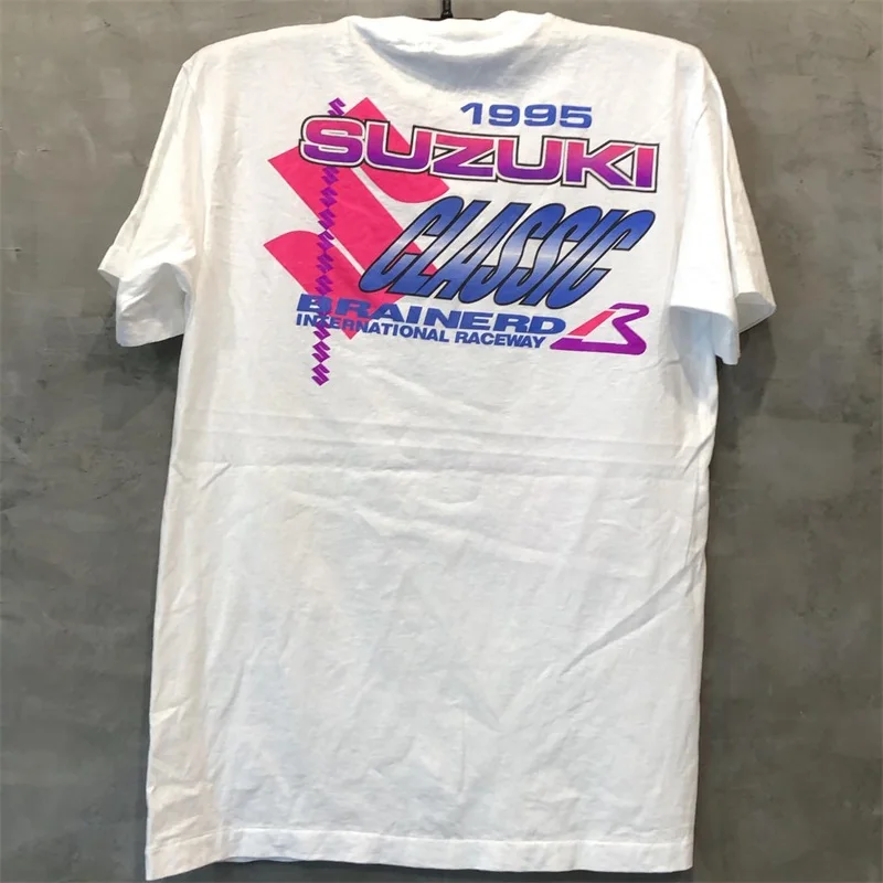 Speed Racer Printed Short Sleeve American College Style