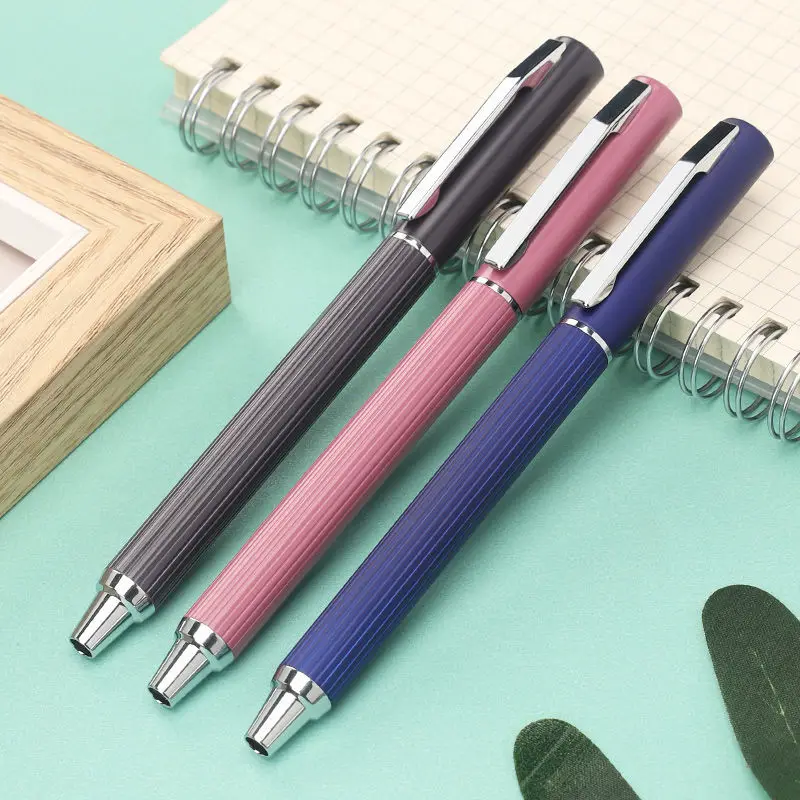 2022 Spin Typ Fountain Pen Ink Pen EF/F Retractable Hooded Nib Converter Filler Business Stationery Office school supplies New