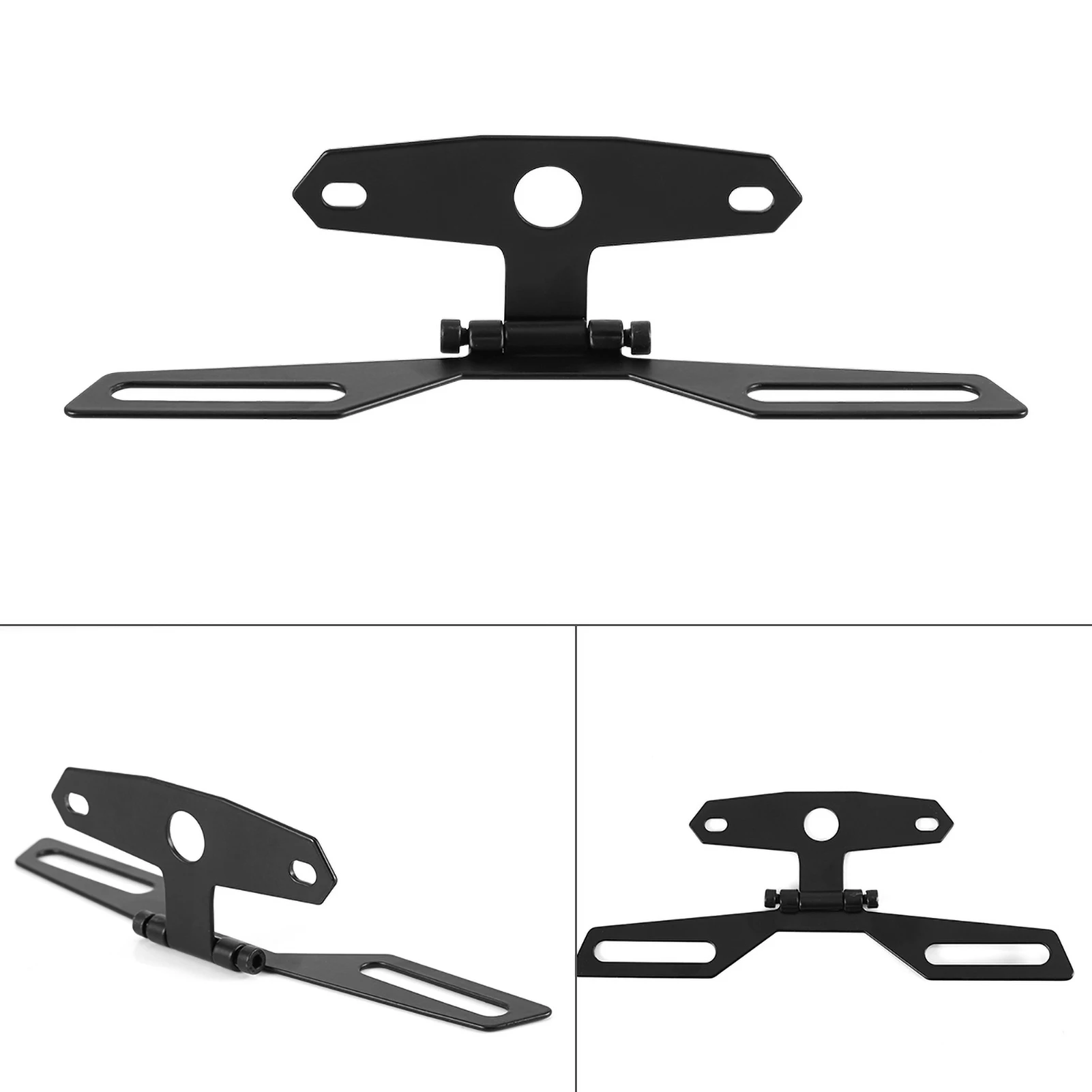 Folding License Plate Tail Light Holder Rear Bracket Mount Motorcycle ATV motorcycle tail light holder