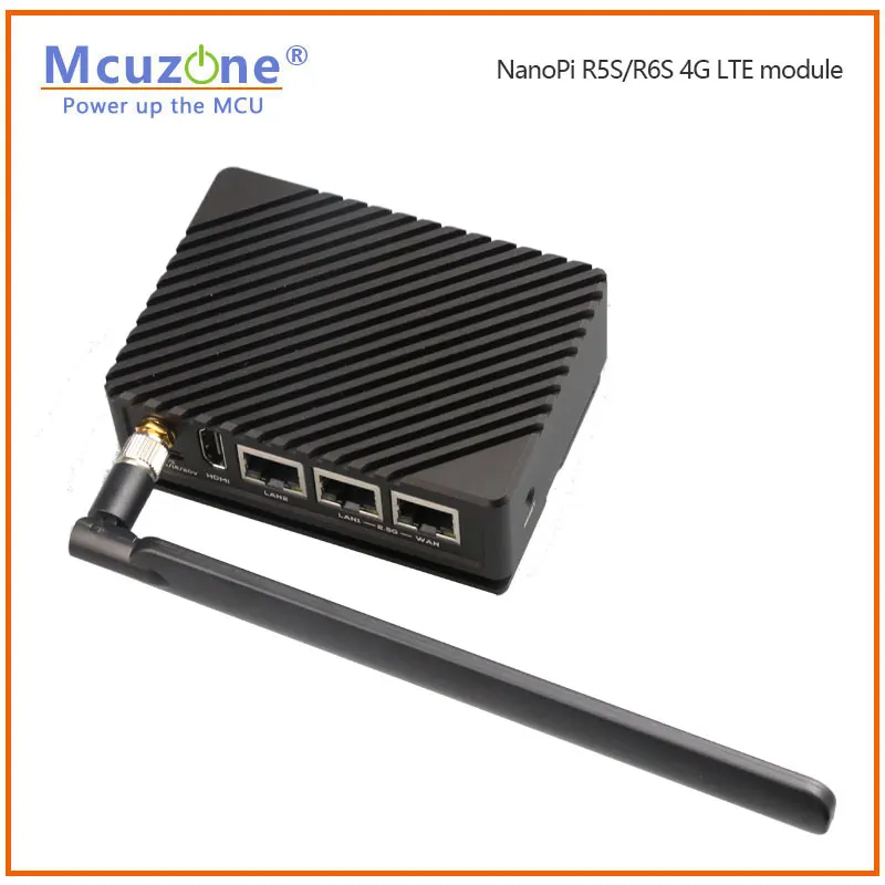 Nanopi R5s 4g Placa de Expansão 4g Lte Cat4 Driver Livre Openwrt Ubuntu Debian - Imagem 6