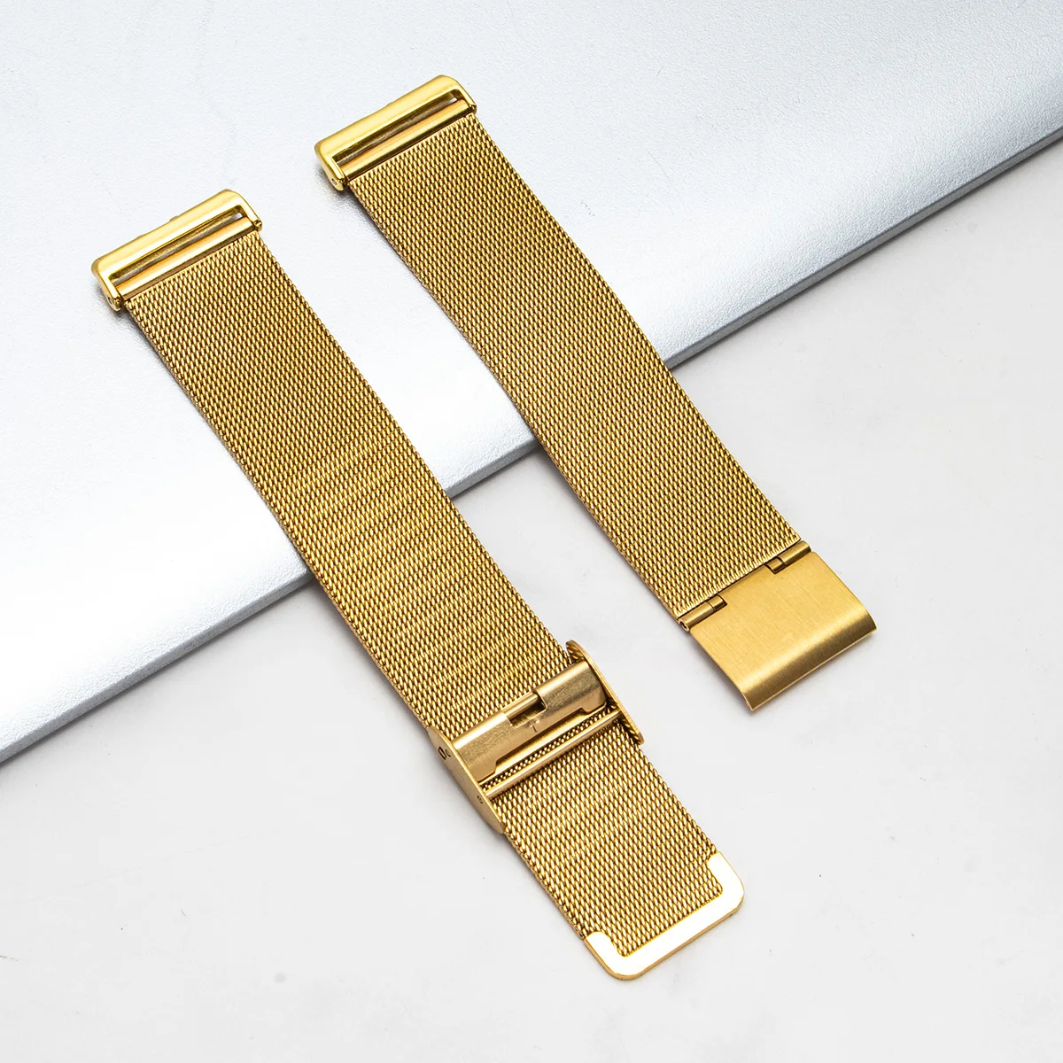 Milanese Stainless Steel Bracelet Band - Black, Silver, Gold