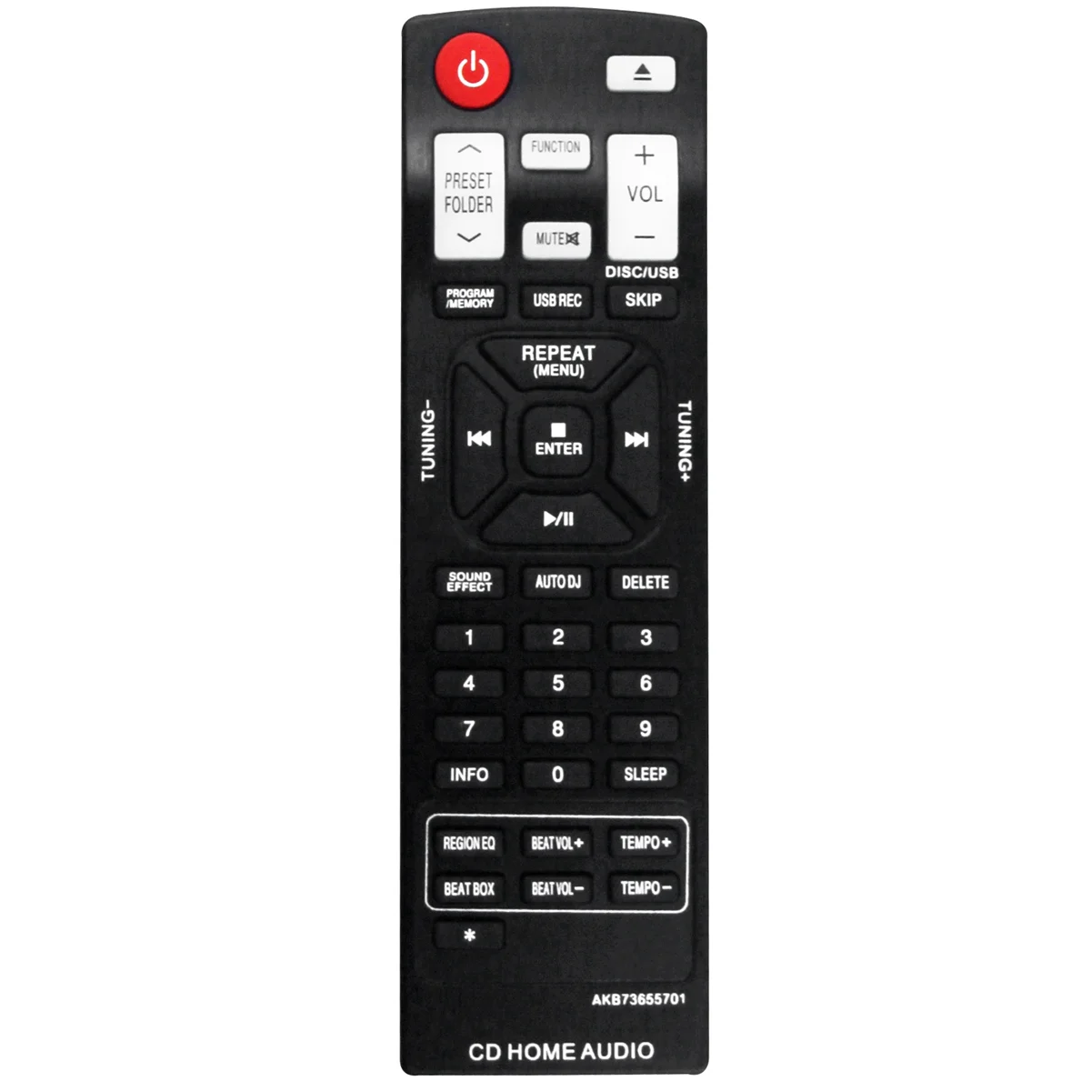Sostituire Muslimremote Per Lg Mini Hi-Fisystem Cm9520(Cm9520, Cms9520F/S/W)Cm8520 (Cm8520, Cms8520F/S/W)