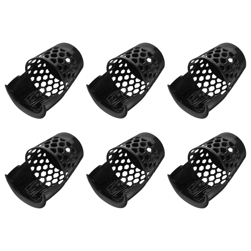 6 Pcs Pool Table Pocket Replacement Parts Billiards Drop Pockets Liner Storage Holder Accessories Durable PP Material Snooker
