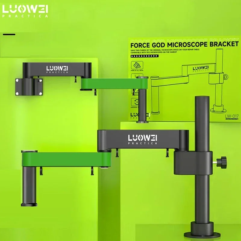 LuoWEIMicroscopeArticulatingArmBracketUniversalFlexibleFolding