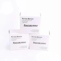 100 aiguilles de perçage jetables en acier 316 pour nombril, téton, oreille, nez, lèvres, kit de fournitures de tatouage et de bijoux de piercing corporel 6