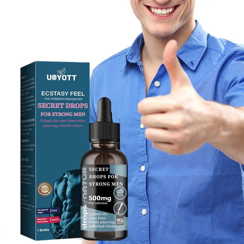 30ml Secret Drops For Strong Men Increase Sexual Sensitivity Men Stamina Boosting For Adult