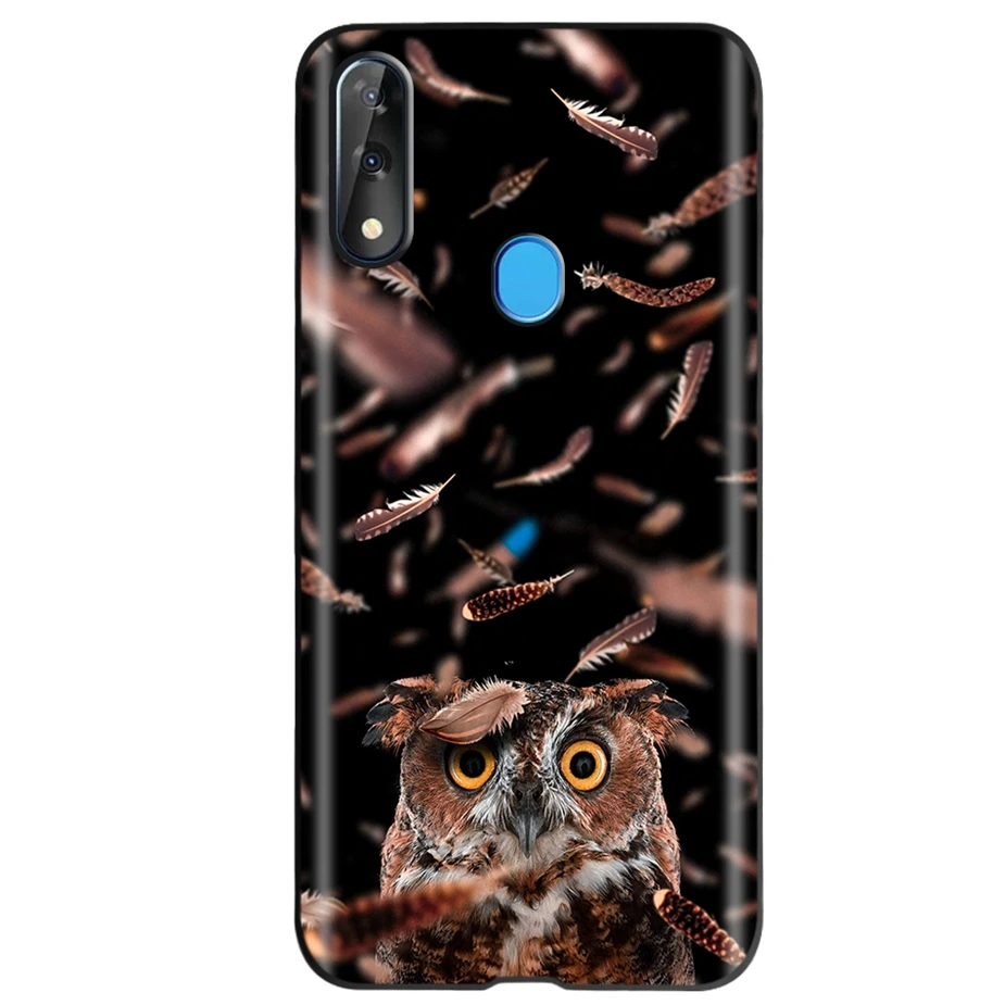 Cute Painted Soft Silicone Phone Case with Matte Bumper Back Cover