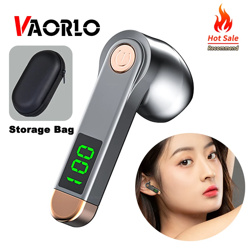VAORLOBusinessEarphoneBluetooth52HandsFreeWirelessHeadphonesDigitalDisplayButton