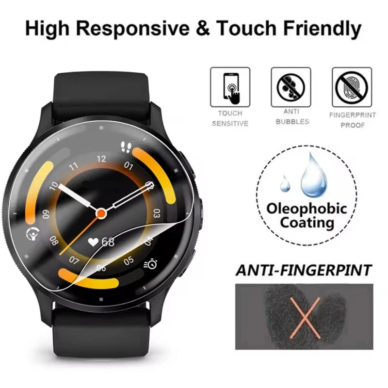 Garmin VivoActive 5 6용 하이드로겔 필름 3-5개 VivoActive 5 6용 화면 보호 필름