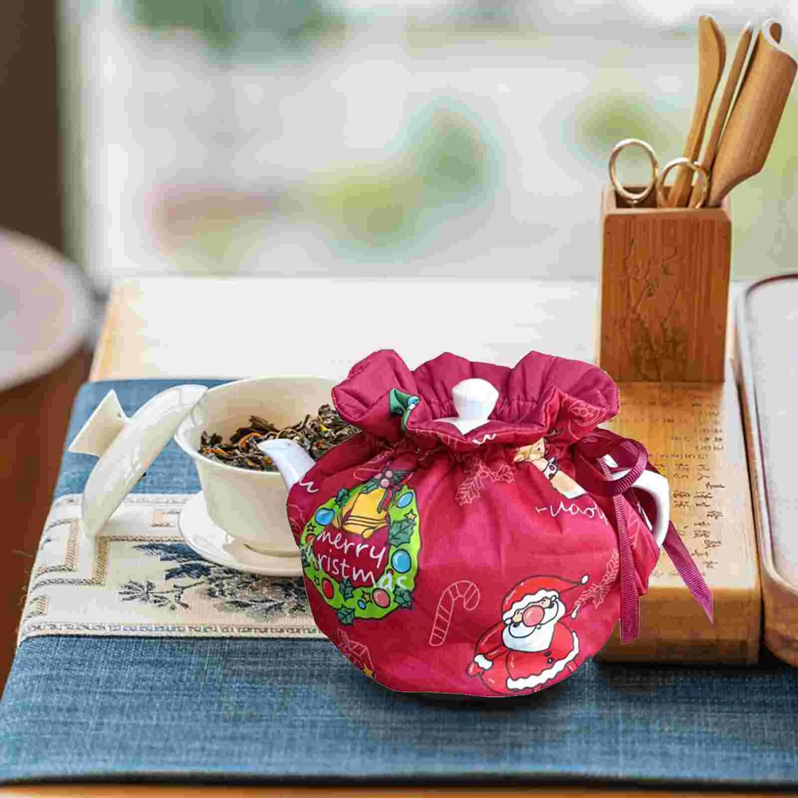 Teapot Insulation Cover Cozy Protector for Insulated Reusable Household Kettle Warmer Protective Vintage