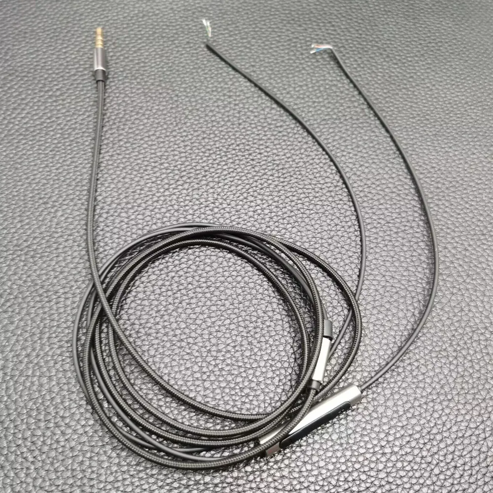 Upgrade Repair Headphone Cable for KOSS PP Portable Portapro Porta-Pro KSC75 KSC35 DIY Replacement Cable Cord With Mic Remote