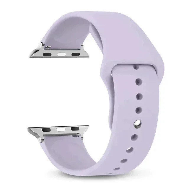 Silikon für Apple Watch Band 44mm 40mm 45mm 41mm 42mm 38mm 49mm 41 44 45mm Armband IWatch Serie 7 6 5 4 3 SE 8 Ultra Armband – Detail 3