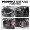 1/32 Tesla Model 3 Alloy Car Model Simulation Electric Car Model Boy Toy Pendant 4