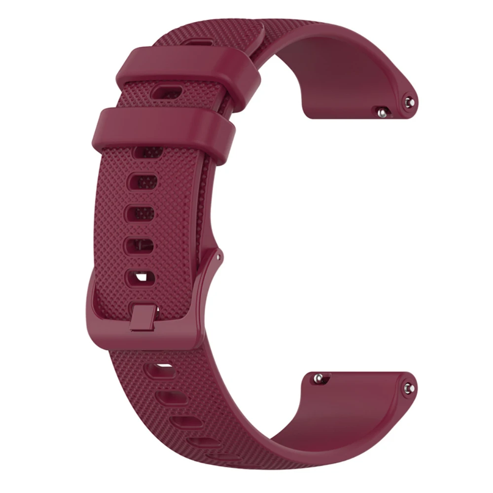 Premium 22mm Silicone Soft Watch Strap - Adjustable Bracelet Correa