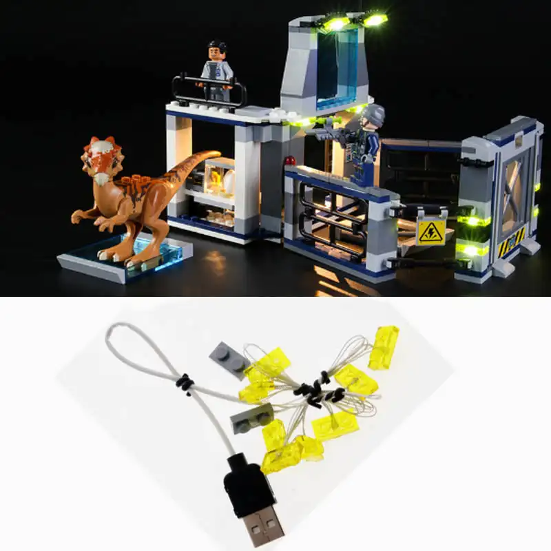 sandsynligt Delegeret partiskhed USB Light Kit for Lego 75927 Jurasic World Stygimoloch Breakout