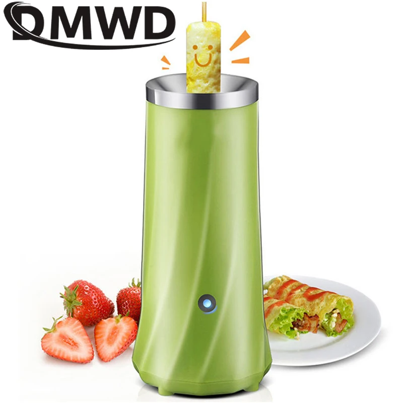 Egg Cooker Electric Egg Cooker 110V Automatic Egg Roll Maker Mini Electric Eggs Boiler Cup DIY Hot Dog Omelette Master Breakfast Sausage Cooking Machine Tools