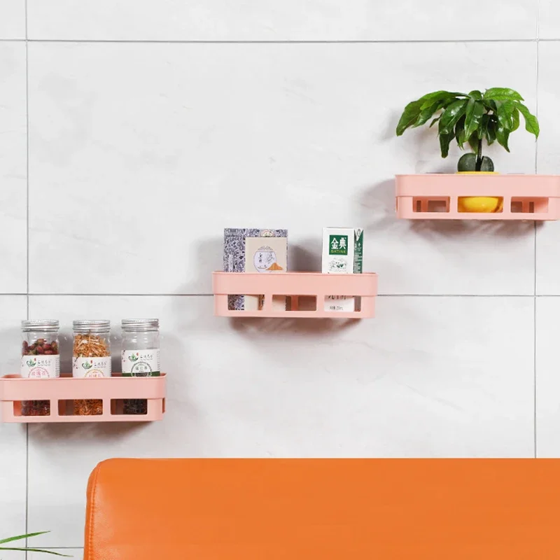 Multifunction Shelf Sponge Drain Rack Bathroom Storage Suction Holder Kitchen Organizer Sink Kitchen Accessories Bath Baskets 4