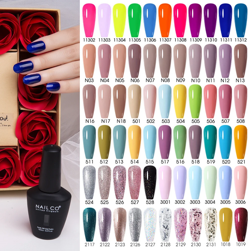 NAILCO 가을 젤 매니큐어 누드 컬러 시리즈, Vernis 매니큐어, UV 및 LED 네일 아트, 하이브리드 핑크 레드 젤락 디자인 세트, 15ml Best Top5 NAILCO 가을 젤 매니큐어 누드 컬러 시리즈, Vernis 매니큐어, UV 및 LED 네일 아트, 하이브리드 핑크 레드 젤락 디자인 세트, 15ml Best Top5