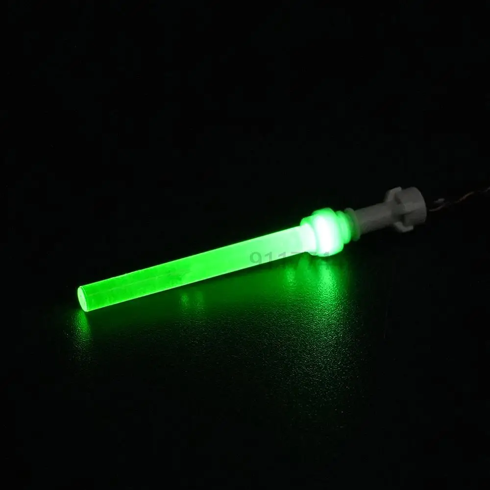 LED Action Figures Lightsaber Accessories - DIY Warrior Sword Blocks