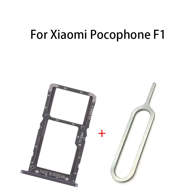 Daul Sim Card Tray / Micro Sd Card Tray For Xiaomi Pocophone F1