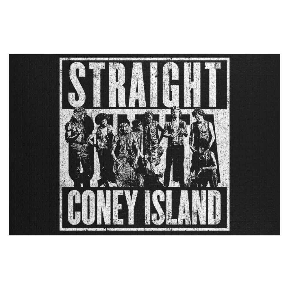 Straight Outta Coney Island Jigsaw Puzzle Custom Jigsaw Wooden Adults Puzzle avery island jigsaw puzzle customized kids gift jigsaw custom puzzle