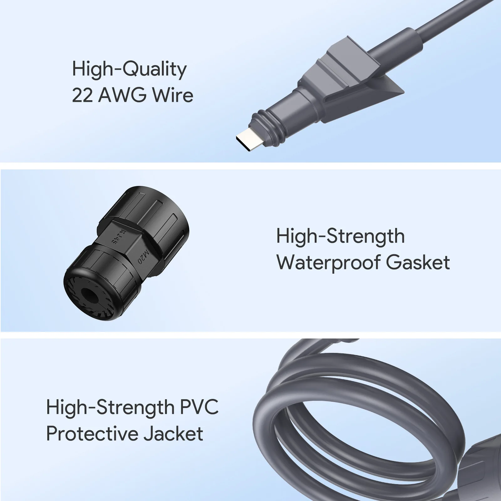 FORZOLA Starlink Gen2 V2 이더넷 케이블 어댑터 SPX 플러그-RJ45 방수 플랫 고성능 라우터 확장 어댑터