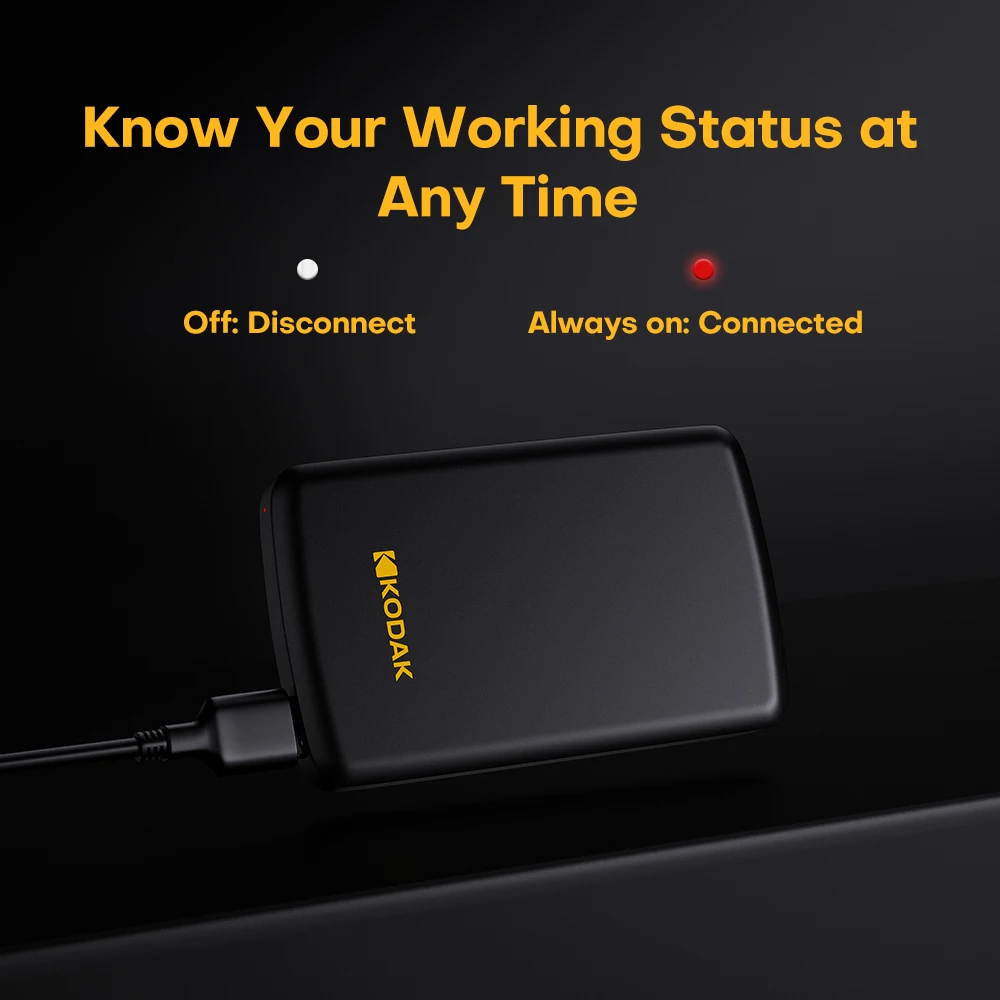 KODAK P150 512GB 2.5인치 휴대용 외장형 HDD USB 3.0 5Gbps 게임용 스토리지 디스크 노트북 및 데스크탑과 호환 가능