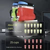 Slush Machine Commercial  Stainless Steel 24L Double-Cylinder Smoothie Juice Snow Melting Maker 3