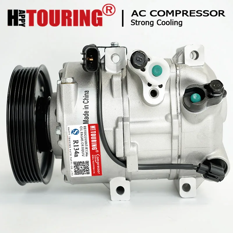 

DVE18 AC A/C Air Conditioning Compressor for KIA Sorento 2.4 G4KE 1F3BE-06400 3L104-0043 97701-2P400 977012P400 1F3BE06400