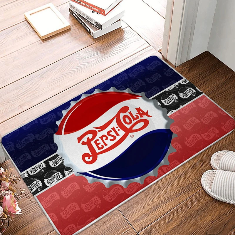 Tappetino P-Pepsi Cola Tappetini Soggiorno Zerbino Porta D'Ingresso Tappeti Cucina Personalizzata Tappeto Carino Tappeti Casa Bagno Piede Preghiera