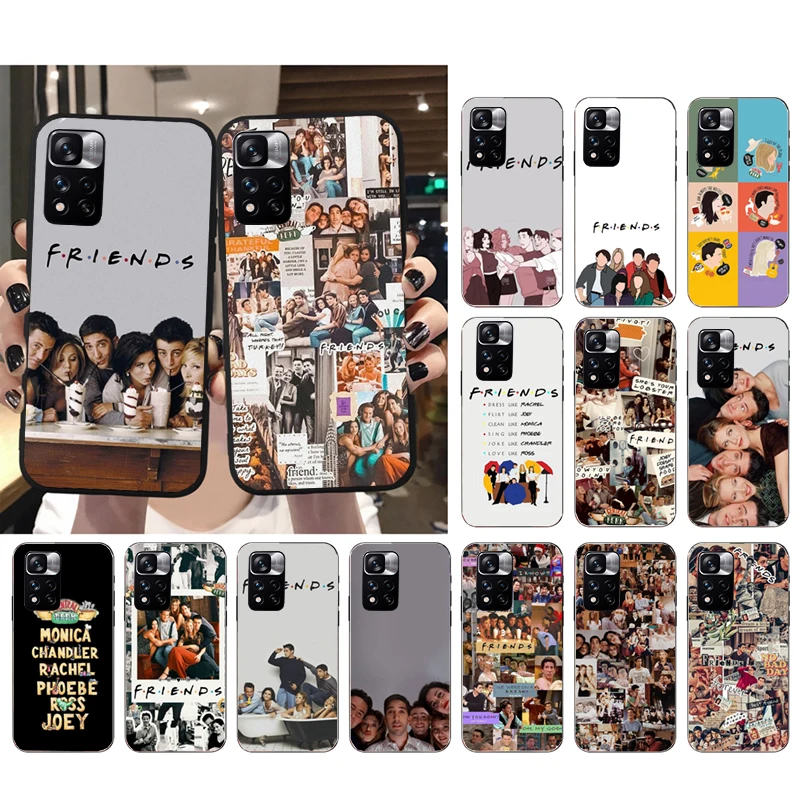 

Friends tv show Phone Case For Xiaomi Redmi Note 12 Pro 11S 11 10 Pro 10S Note 12R 12S 12 ProPlus Redmi 10 9C 12 Shell