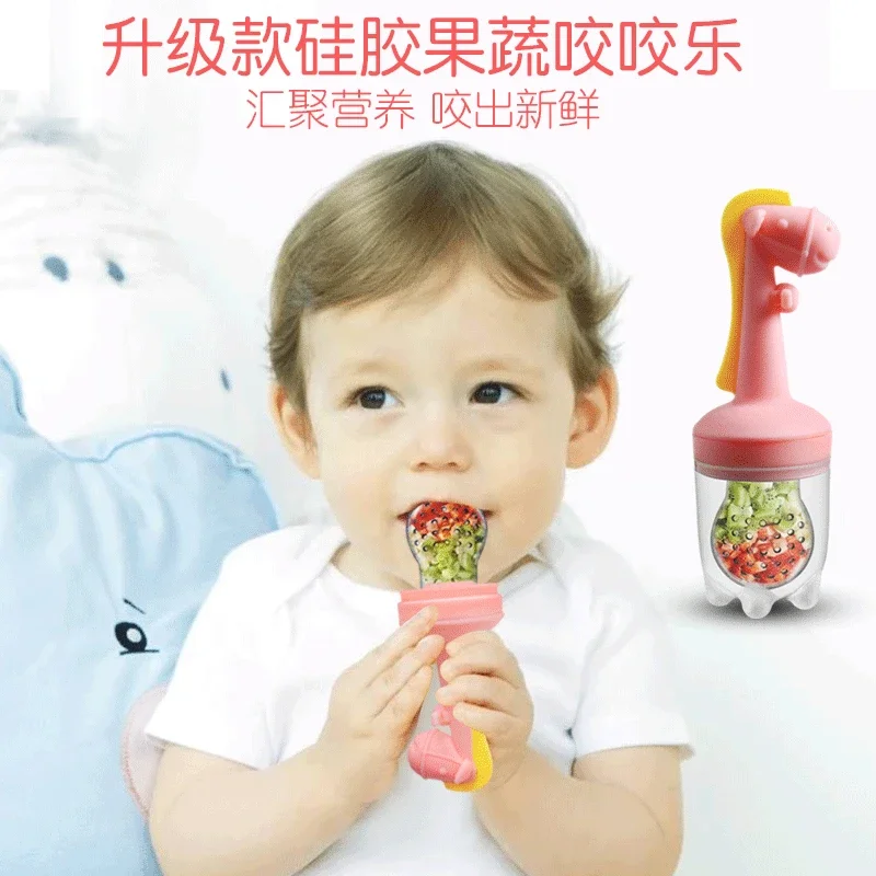 

Bite Bag Baby Fruit and Vegetable Joy Silicone Food, Pacifier, Teether Glue Fruit and Vegetable Joy Baby Products