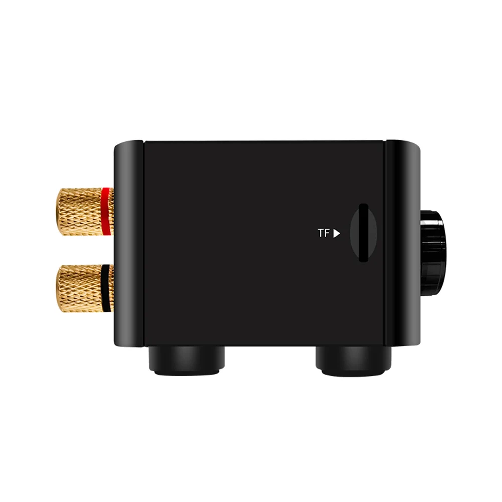 HiFi 미니 앰프 클래스 D 50Wx2 CS8673E 디지털 앰프(디지털 디스플레이 포함) 블루투스 호환 5.0 AUX TF 홈 시어터