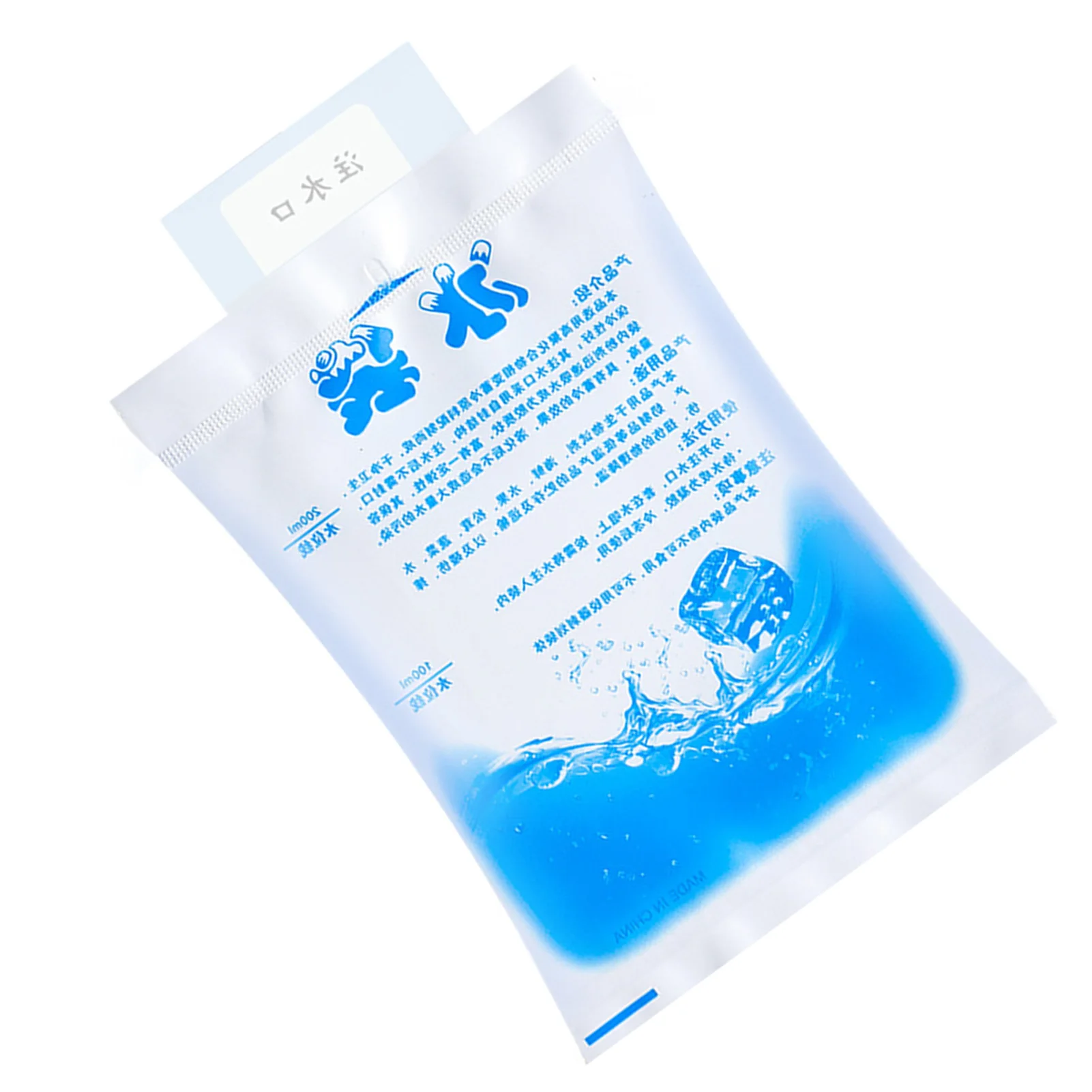 

Reusable Refrigerated PE Ice Packs Water Injection Icing Cooler Bag for Office School Outdoor Camping