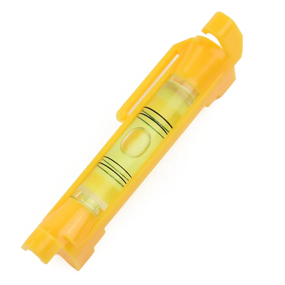 

2pcs Horizontal Bubbles 75x12.5mm Wire-level Tools Portable Efficient Tools String Leveling Tool W/ String Hook Design