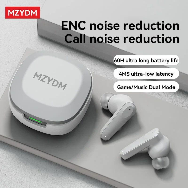 Wireless Bluetooth Earbuds With Enc Noise Reduction And Ipx7_voghion.com