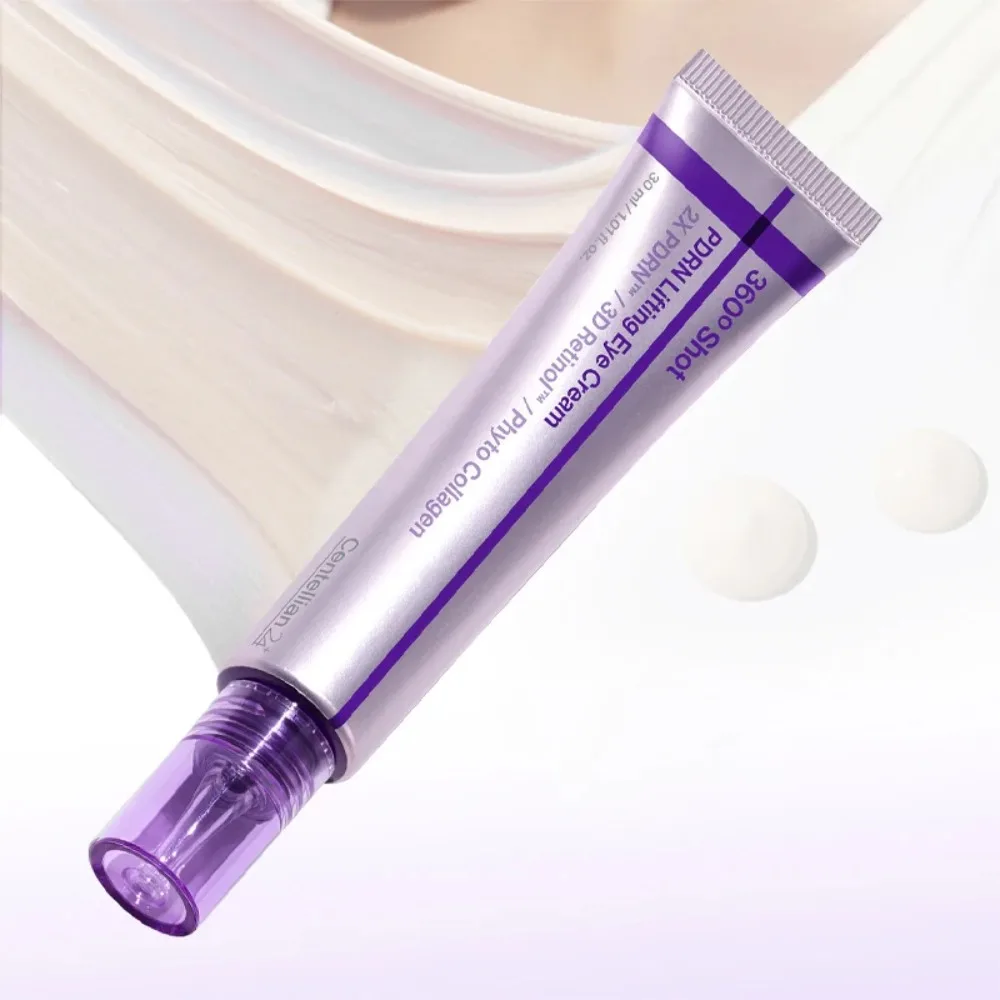 Crème Contour des Yeux Liftante Centellian24 360 Shot PDRN 2X PDRN Rétinol 3D – Nourrit en Profondeur, Hydrate, Raffermit, Soin Anti-Cernes 1