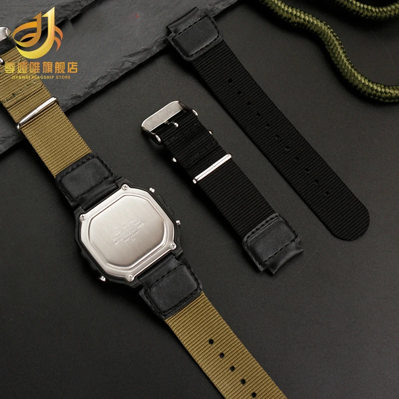 Фото Ремешок для Casio 18 мм, спортивный ремешок для часов, Φ AE1200wh AE1300wh/W218h, мужской наружный водонепроницаемый браслет №2