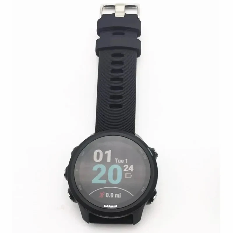 Garmin Forerunner 245 GPS Running Smartwatch - Slate Gray / Non-Music