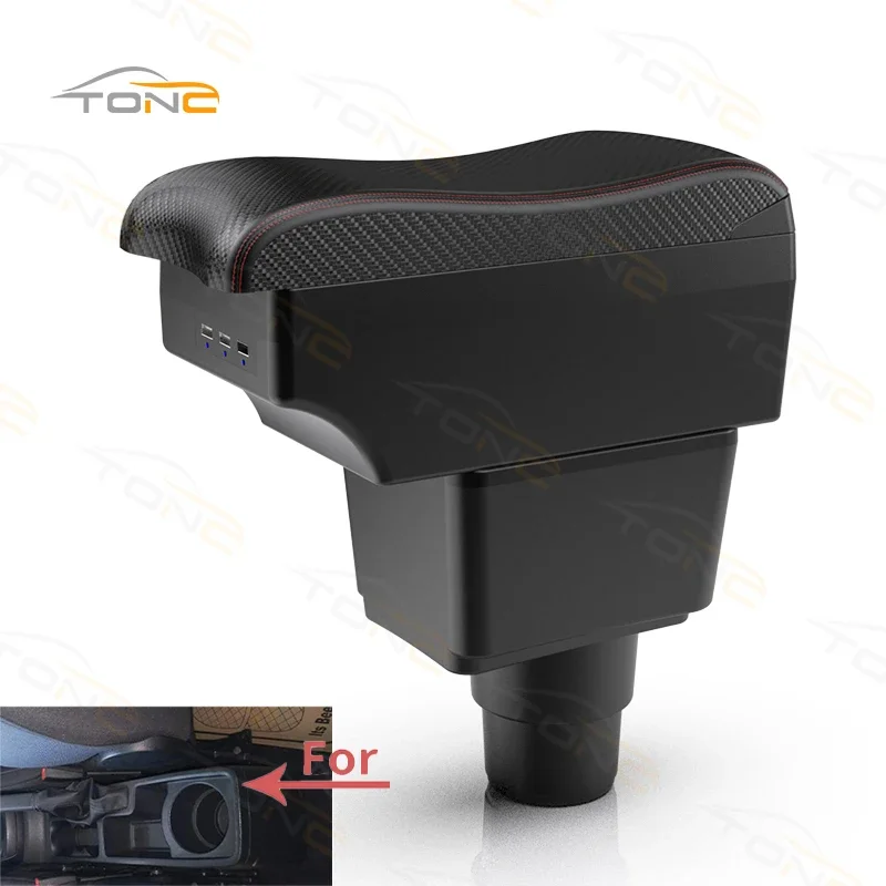 

Подлокотник для FORD EcoSport, автомобильный подлокотник, детали интерьера, Модернизированный автомобильный аксессуар, центральный контейнер для хранения, центральная консоль 2018-2021